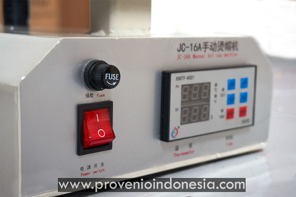 Mesin Heat Press Topi Machine JC16 ProvenioIndonesia