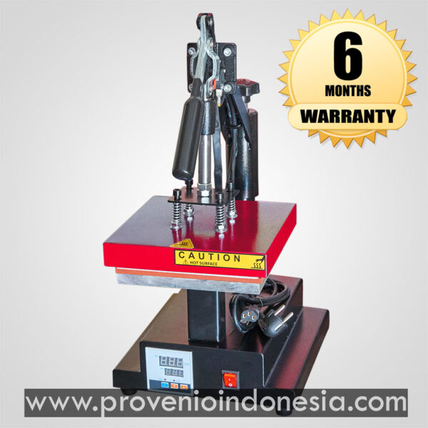 Mesin Heat Press Label Kaos Machine 20x20 Perlengkapan Peralatan Sablon Provenio Indonesia